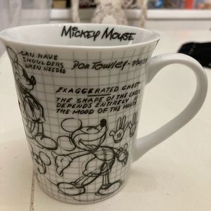 Disney sketchbook mug